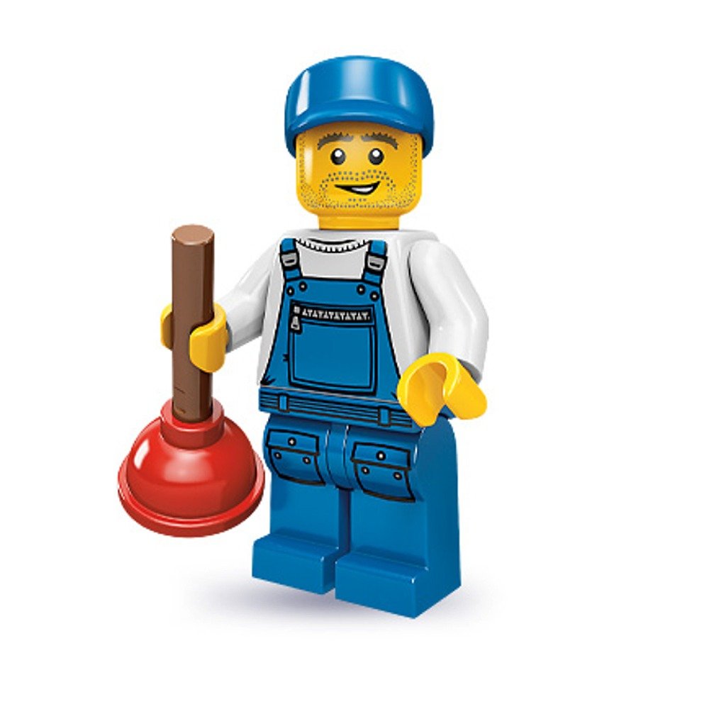 Lego 71000 Series 9 Minifigure Plumber
