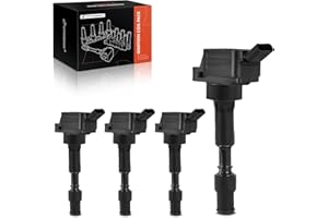 A-Premium Engine Ignition Coil Packs Compatible with Hyundai Elantra 2015-2019 Kona Sonata Kia Forte 2016-2019 Optima 2017-20