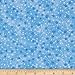 A.E. Nathan Flannel Stars Blue Fabric By The Yard