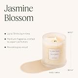La Jolíe Muse Jasmine Scented Candle Gifts Set 9.9Oz Natural Soy Wax view 5
