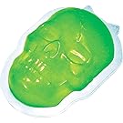 Fun World Skull Halloween Gelatin Mold Accessory, -Green, Standard