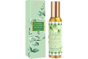 CLESH Room Spray, Eucalyptus Leaves, 4 fl oz, Air Freshener for Home, Long-Lasting Odor Eliminator for Bathroom and Office