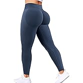 Butt Lifting Gym Workout Leggings for Women Tummy Control High Waisted Scrunch Butt Seamless Impact Sports Yoga Pants