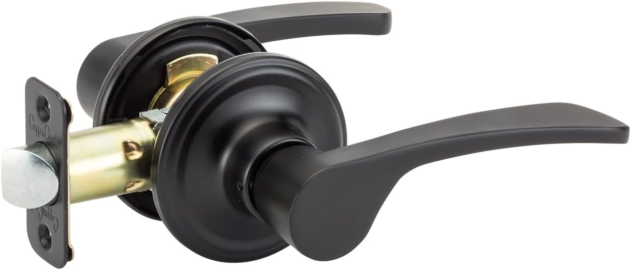 Copper Creek KL2220BC Scandinavian Passage Kash Non-Handed Lever, Black
