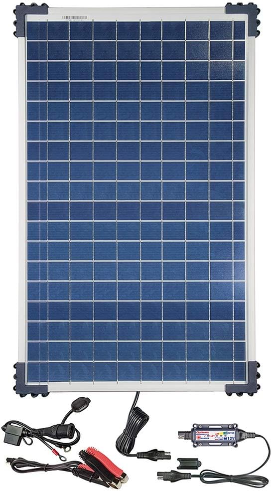 OptiMATE Solar 40W, TM-523-4, 6-step 12V 3.33A sealed solar battery saving charger & maintainer