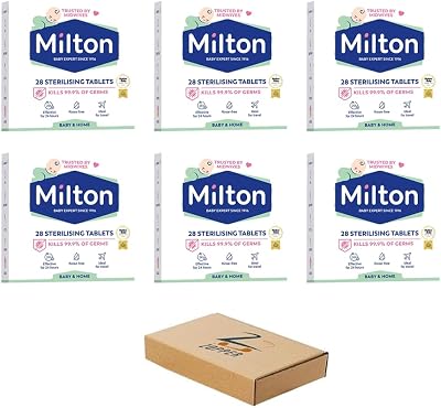 Zopper 6 x 28 Sterilising Tablets for Baby Bottles and Feeding Accessories
