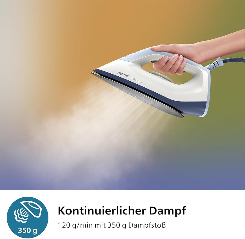 Dampfbügelstation Serie 3000, Deep Azur, 2400W