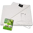 Grounding Sheet with Grounding Cord - Materials Organic Cotton and Silver Fiber Natural Wellness (35'' X 90'')