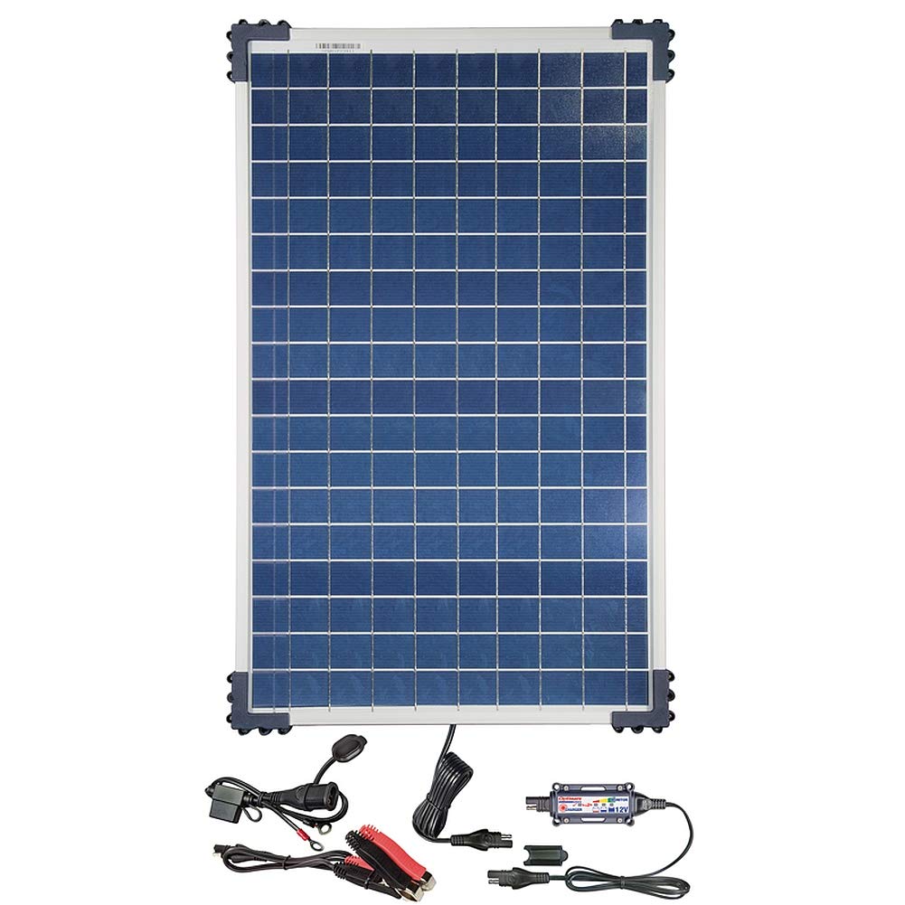 OptiMate Solar 40W 3.3A 12V Automatic Battery Charger with Solar Panel