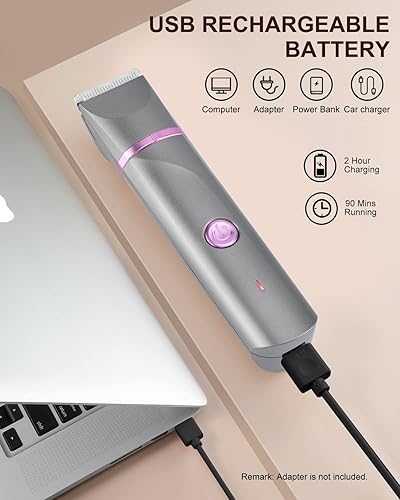 AREYZIN Bikini Trimmer Charging Cable Replacement - USB Charger Cord With 5V Adapter For Women's Razor