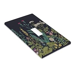 Garden Flowers Light Switch Cover Decorative Single
