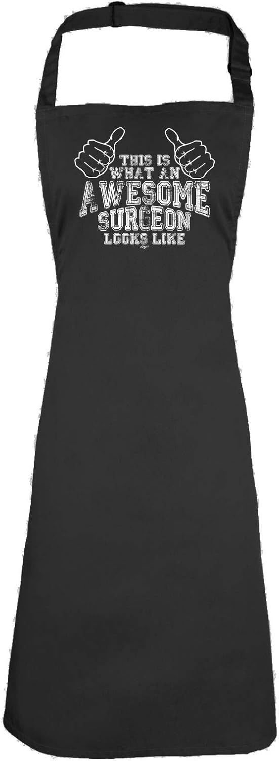 Funny Awesome Surgeon Adult Kitchen Cooking Chef Apron Nurse Nurses