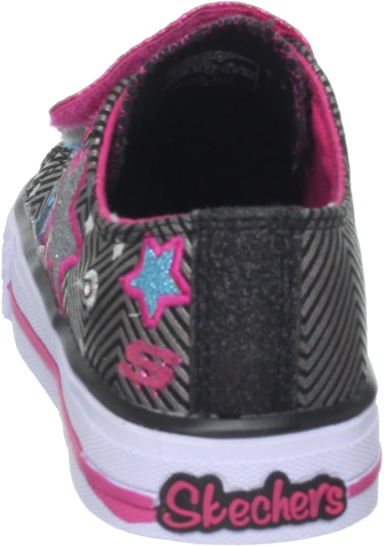 discount childrens shoes on Amazon Com Skechers Kids 10249l Shuffles Triple Up Light Up Sneaker Little Kid Sneakers