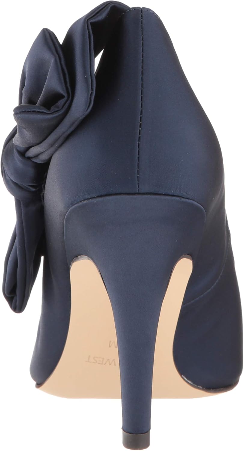 quavissa pointy toe bow pumps