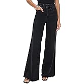 GOOD WAIST PALAZZO JEANS IN INDIGO977 BY GOOD AMERICAN