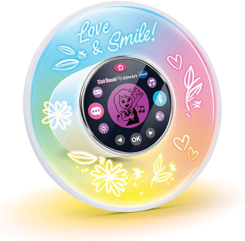 VTech – Kidi Smart Glow Art, Smart Music Speaker, Customisable, Neon Effect – Version FR - Image 4
