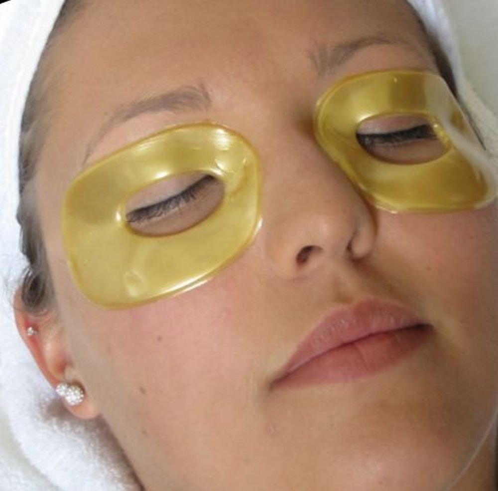 10 Masks / 5 Pairs Collagen 24K Gold Eye Mask Patches Sheet Anti Aging Reduce