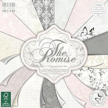 First Edition The Promise Premium Paper Pad 12'x12' 48 Sheets (FSC)