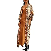 Bsubseach Women's Kimono Swimsuit Cover Up Summer Beach Coverups 2025 Bathing Suit Casual Loose Cardigans for Swimwear