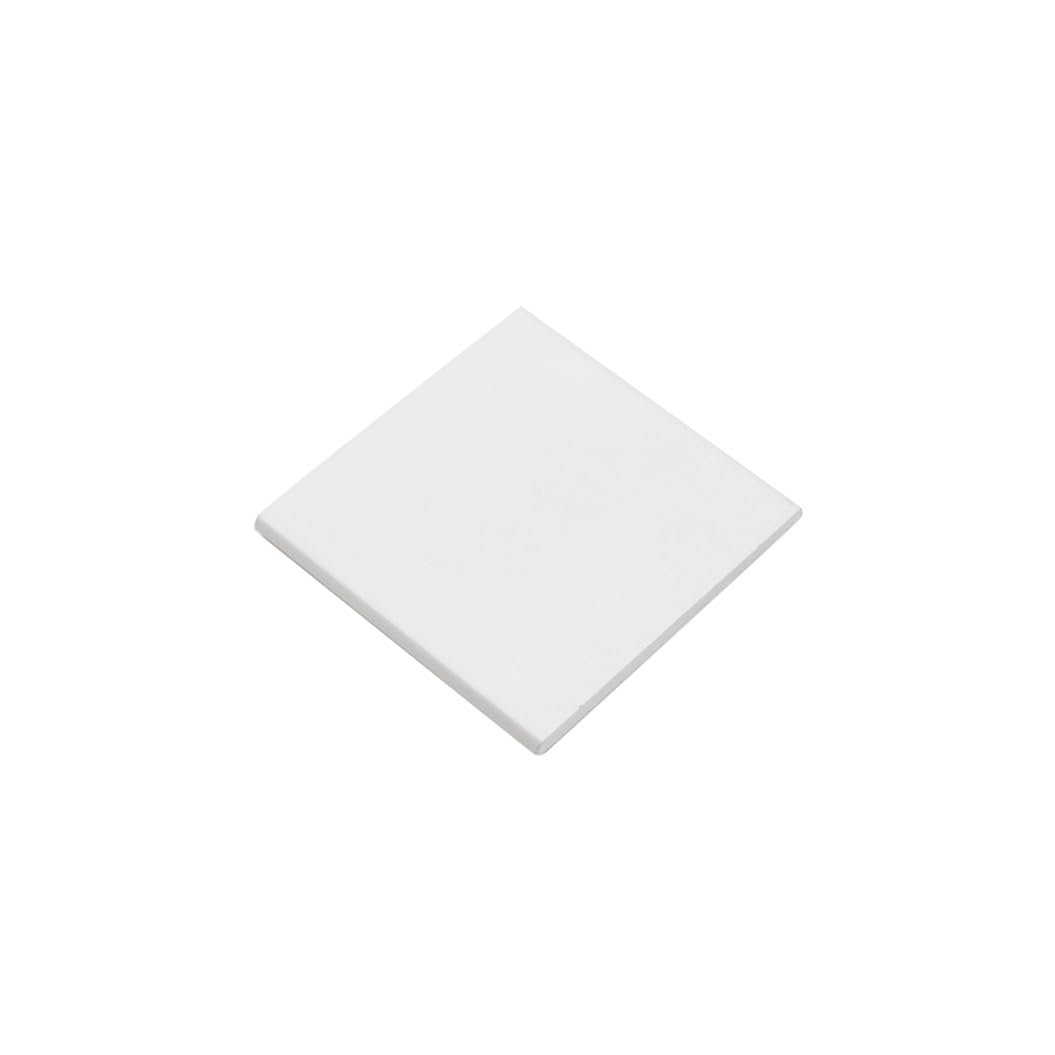 Gardinia Pair of Magnetic Handle for Panel Curtains as Handle Protection and Decoration 5 x 5 cm Aluminium