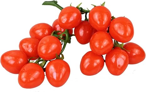 Decorative Cherry Tomato Bunch Artificial Fruit Artificial Vegetables Artificial Fruit Vegetable Decoration Red Amazon De Kuche Haushalt