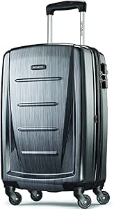 Samsonite Winfield 2 Hardside Luggage with Spinner Wheels, Charcoal, Checked-Large 28-Inch