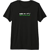 Linux Sudo rm rf Programmer, Engineer, Opensource Funny Premium Tri-Blend T-Shirt