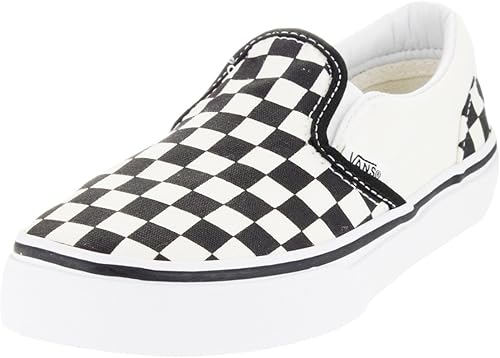 black vans slip ons amazon