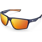 KastKing Osage Polarized Sport Sunglasses for Men and Women, Ideal for Driving Fishing Cycling Running, UV Protection