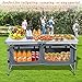 Strong Camel Portable Aluminum Camping Folding Picnic Kitchen Table wCarry Handle and Storagethumb 3