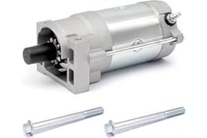 DUSLEDEL 136-7880 Starter Motor for 2P77F Engines Replacement for Toro Exmark Timecutter Titan HD Z Master Quest Radius E-Series S-Series Lawn Mowers Parts Replaces 127-9209 133-1564 133-9828
