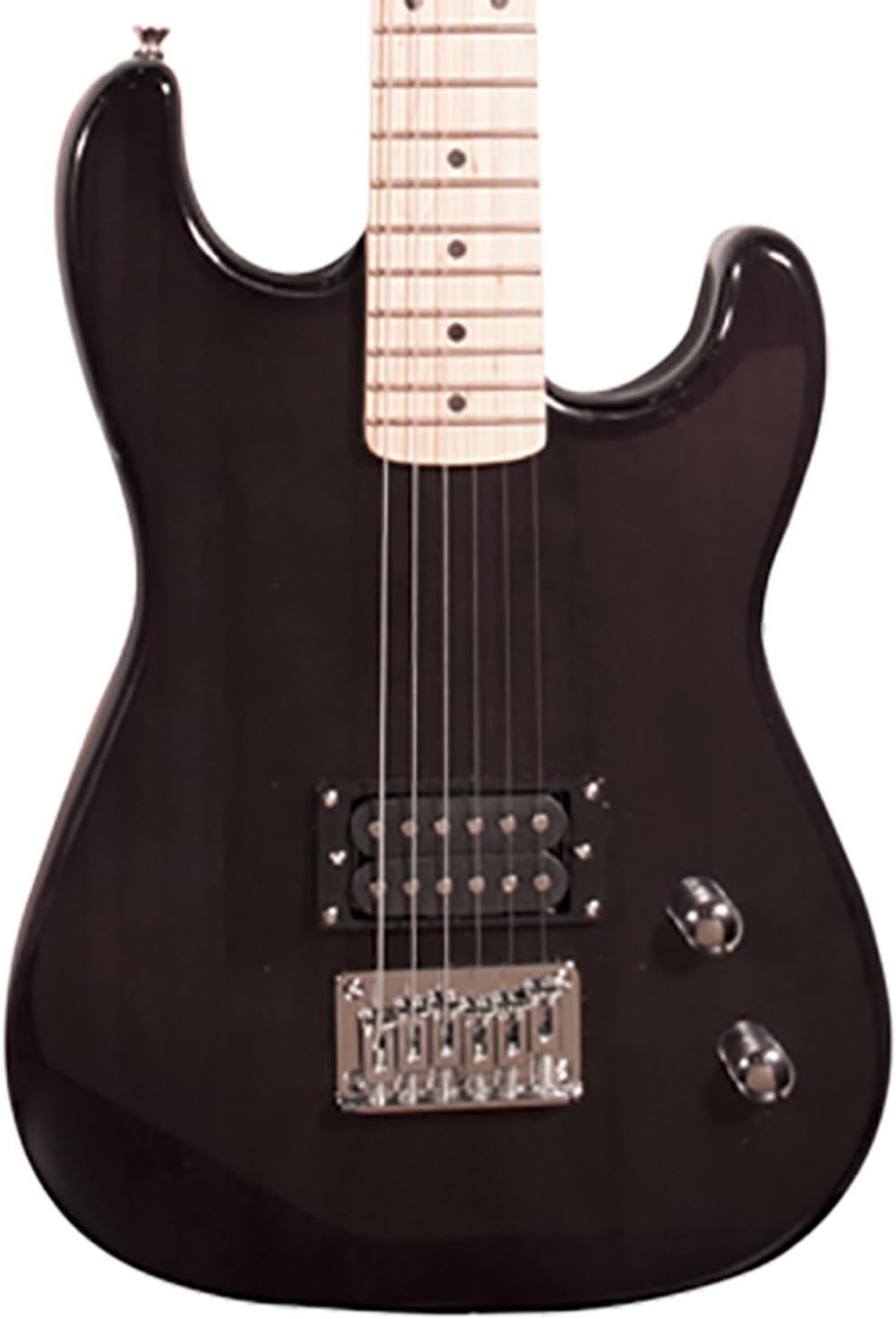 Rise Sawtooth Electric Guitar - Amazon Com Rise By Sawtooth St Rise St 3 4 Blk Kit 1 Electric Guitar Pack Black Musical Instruments