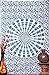 Madhu International Mandala Tapestry, Indian Mandala Wall Hanging, Indian Tapestry, Bohemian Wall Hanging, Twin Mandala, Jaipuri Print Tapestries, Etchnic Decor