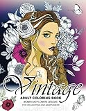 Vintage Coloring Books for Adults: An Adult coloring book