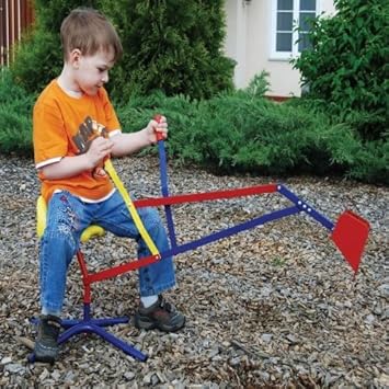 sit on childs digger