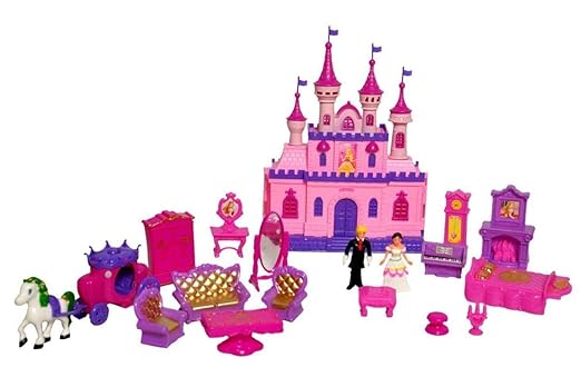 GADGET WALL Castle with Lights , Music & Accessories