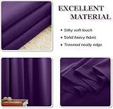 PONY DANCE Purple Blackout Thermal Curtains 66x72 Eyelet 2 Panels view 8