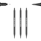 Edibleink Black Edible Marker - 3 Pcs Fine Tip 0.5mm Food Coloring Pens