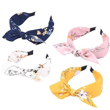 turban headband with bow