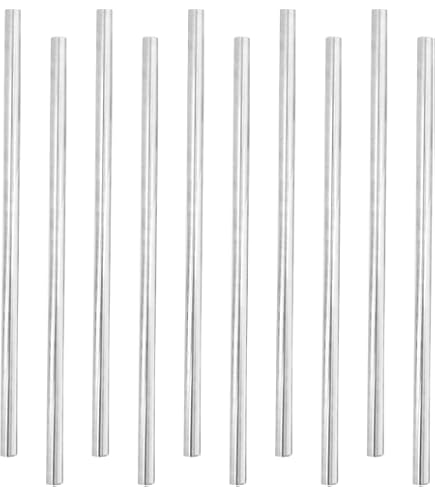 Grinder Safety Gear 2-Pack 5mm X 150mm Metal Shaft Rods - Silver Tone ...
