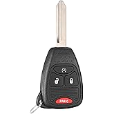 Key Fob Replacement Fits for Jeep Wrangler 2009 2010 2011 2012 2013 2014 2015 2016 2017 2018 Compass Patriot 2010-2017 Car Keyless Entry Remote OHT692713A