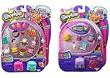 Shopkins Season 5 (1) 12 Pack and (1) 5 Pack with Bracelet Charms and Petkins Backpacks Styles and Figures Vary