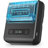 ETprin POS Receipt Printer, 80mm Portable Mobile Mini Thermal Printer, Compatible with 3 1/8" Thermal Paper Receipt Rolls, Receipt Bill Ticket Printer for Android/Windows, Not Compatible with Square