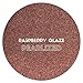 Raspberry Glaze Irridescent Red Eyeshadow - Highly Pigmented Professional Makeup Eye Shadow Single Pan, Wet or Dry Magnetic Refill, Paraben Gluten Free Make Up, Cruelty Free Cosmetics [26mm]
