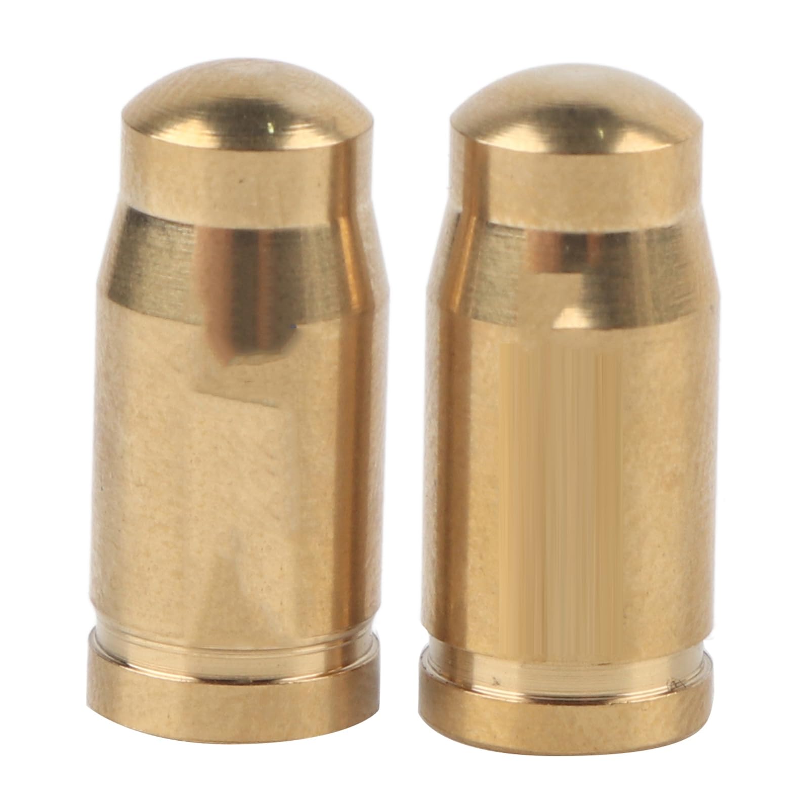 2Pcs Presta Valve Caps Bicycle Titanium Alloy Tire Stem Valve Caps Dust Cover ( Color : Gold )