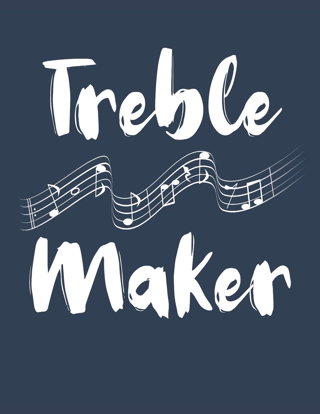 Treble Maker: Blank Sheet Music Notebook Staff Paper, 12 Staves Music Manuscript Paper (Band Camp Notebooks)
