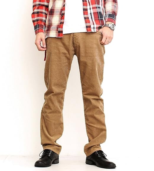 Amazon コーデュロイ パンツ メンズ ブランド Grn 5ポケット