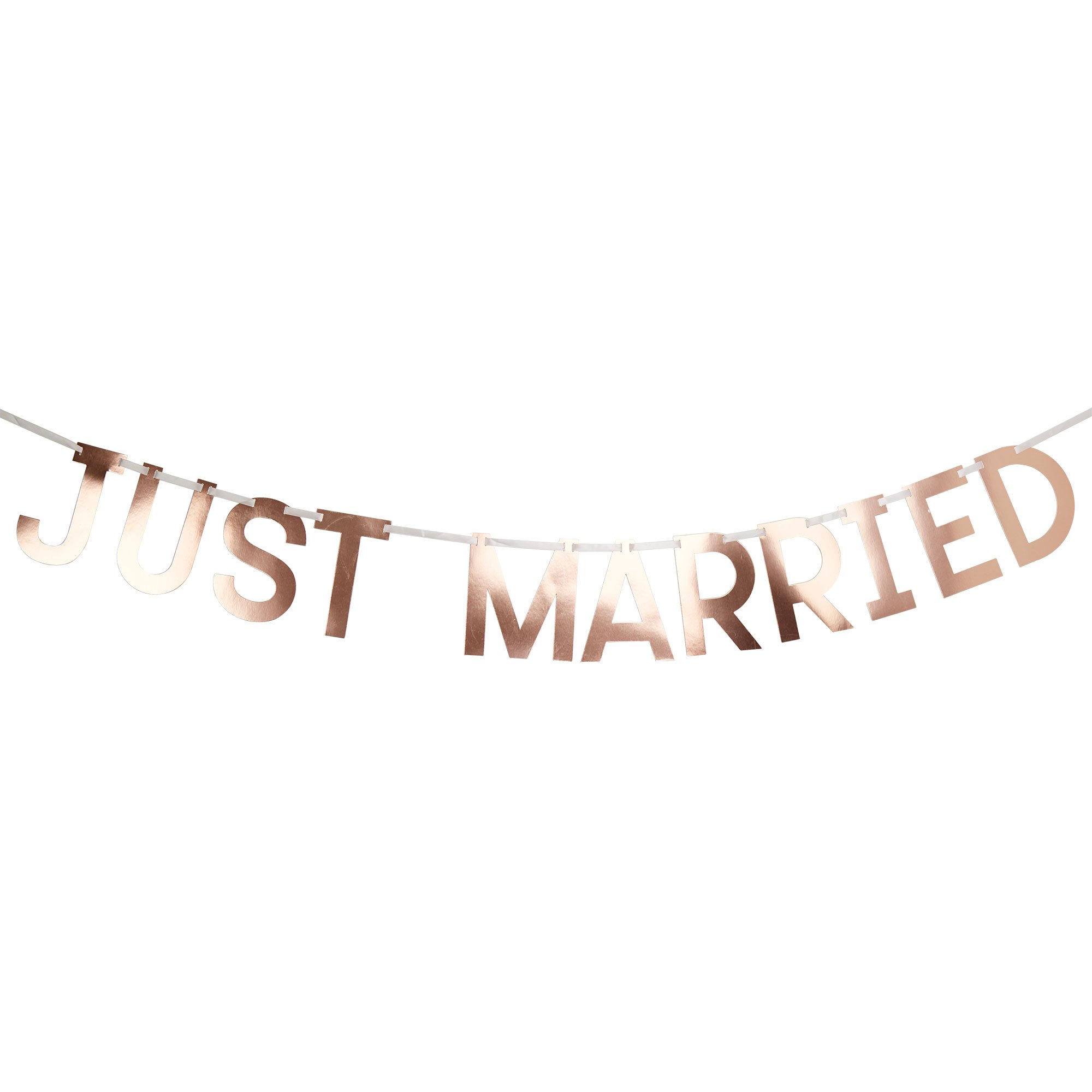 Neviti - Geo Blush - "Just Married" Bunting