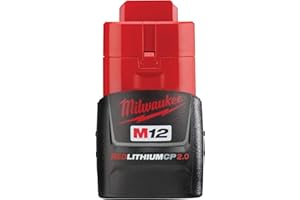 Milwaukee 48-11-2420 M12 REDLITHIUM 2.0 Compact Battery Pack (1-Pack)