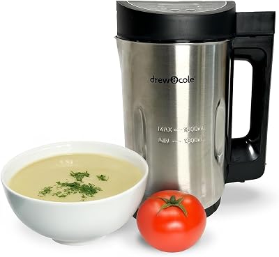 Drew & Cole Soup Maker 1.6L 900W - Chunky or Smooth - Easy Clean